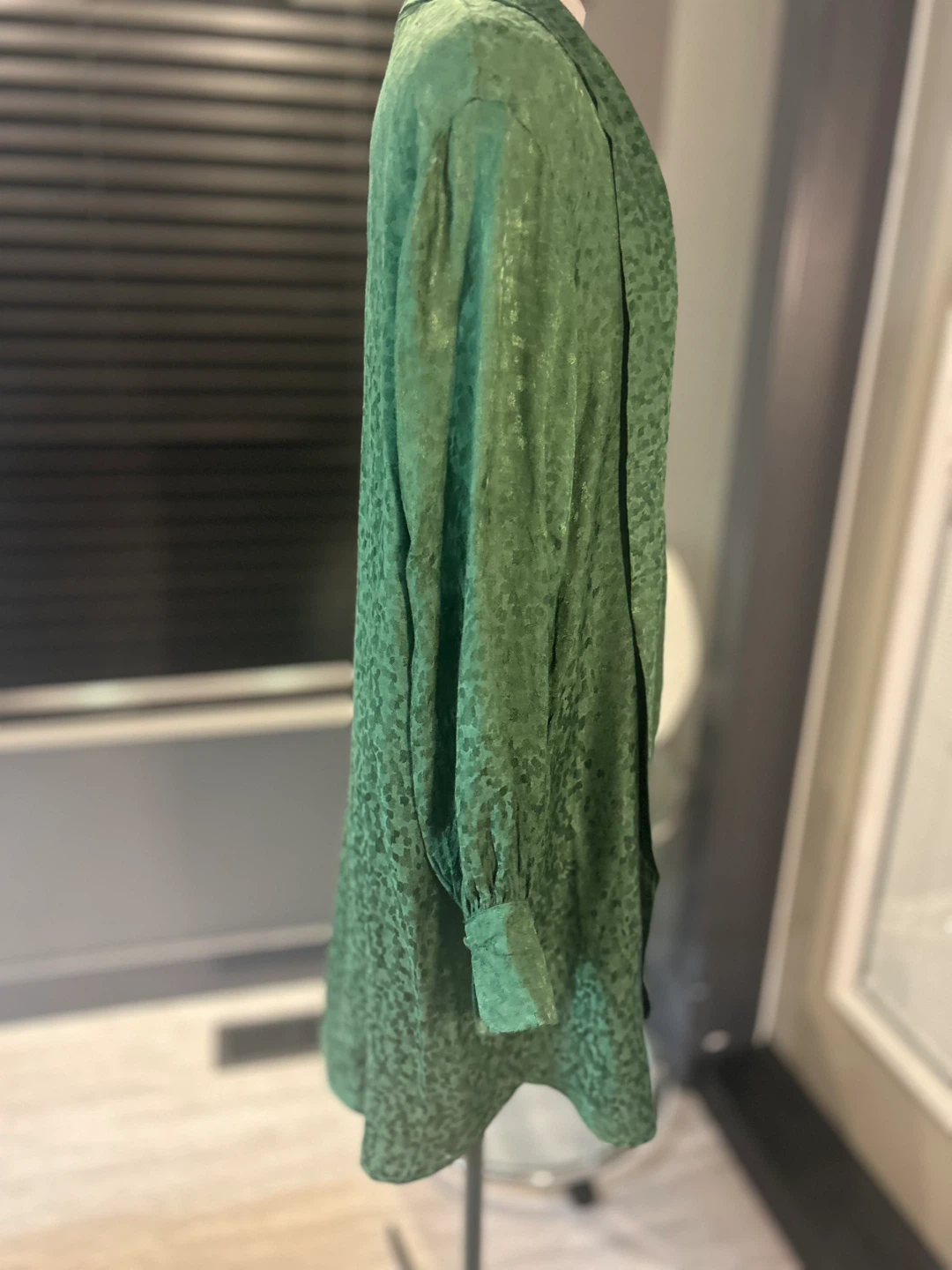 H&M Green Long Sleeve Dress - photo 2