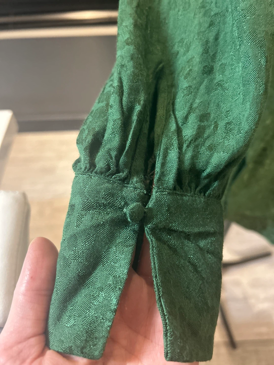 H&M Green Long Sleeve Dress - photo 3
