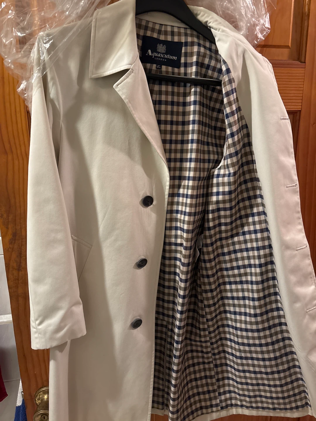 Aquascutum London Trench Coat - Size 38 - photo 3