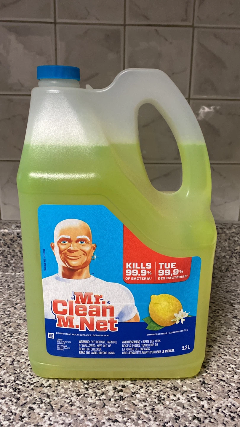 Mr. Clean M-Net Multi-Surface Cleaner, Summer Citrus, 5.2L - photo 2