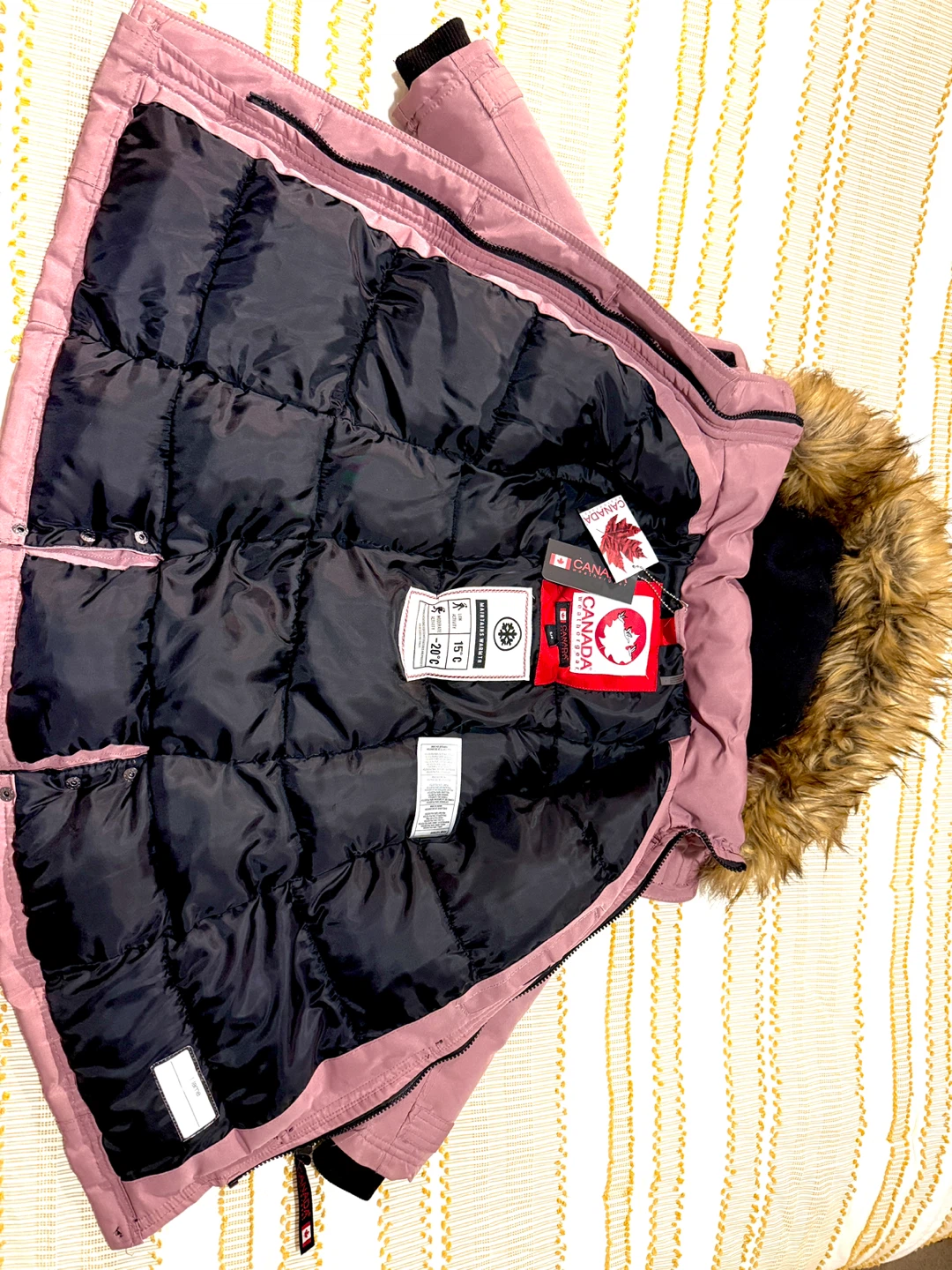 Canada Weathergear Kids Pink Winter Coat - Size 5/6 - photo 2