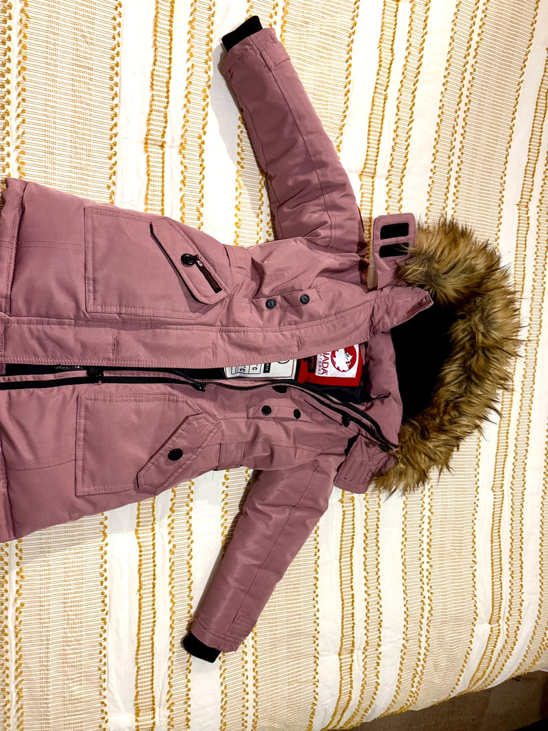 Canada Weathergear Kids Pink Winter Coat - Size 5/6 - photo 4