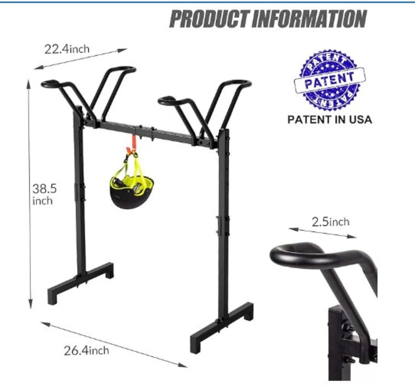 2-Bike Floor Stand
