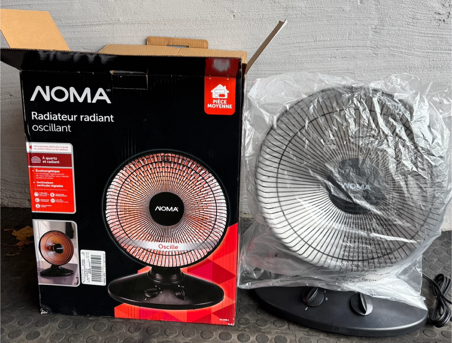 NOMA® Oscillating Radiant Heater (4 available) - photo 2