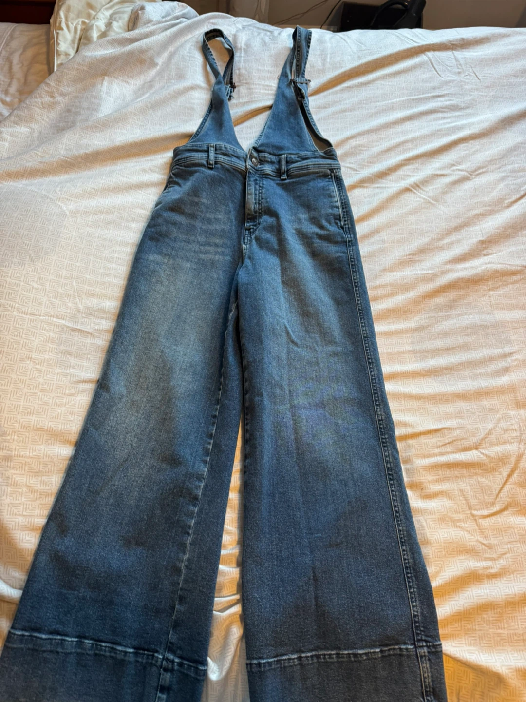 Free People Denim Jumpsuit - Size 2 - photo 2