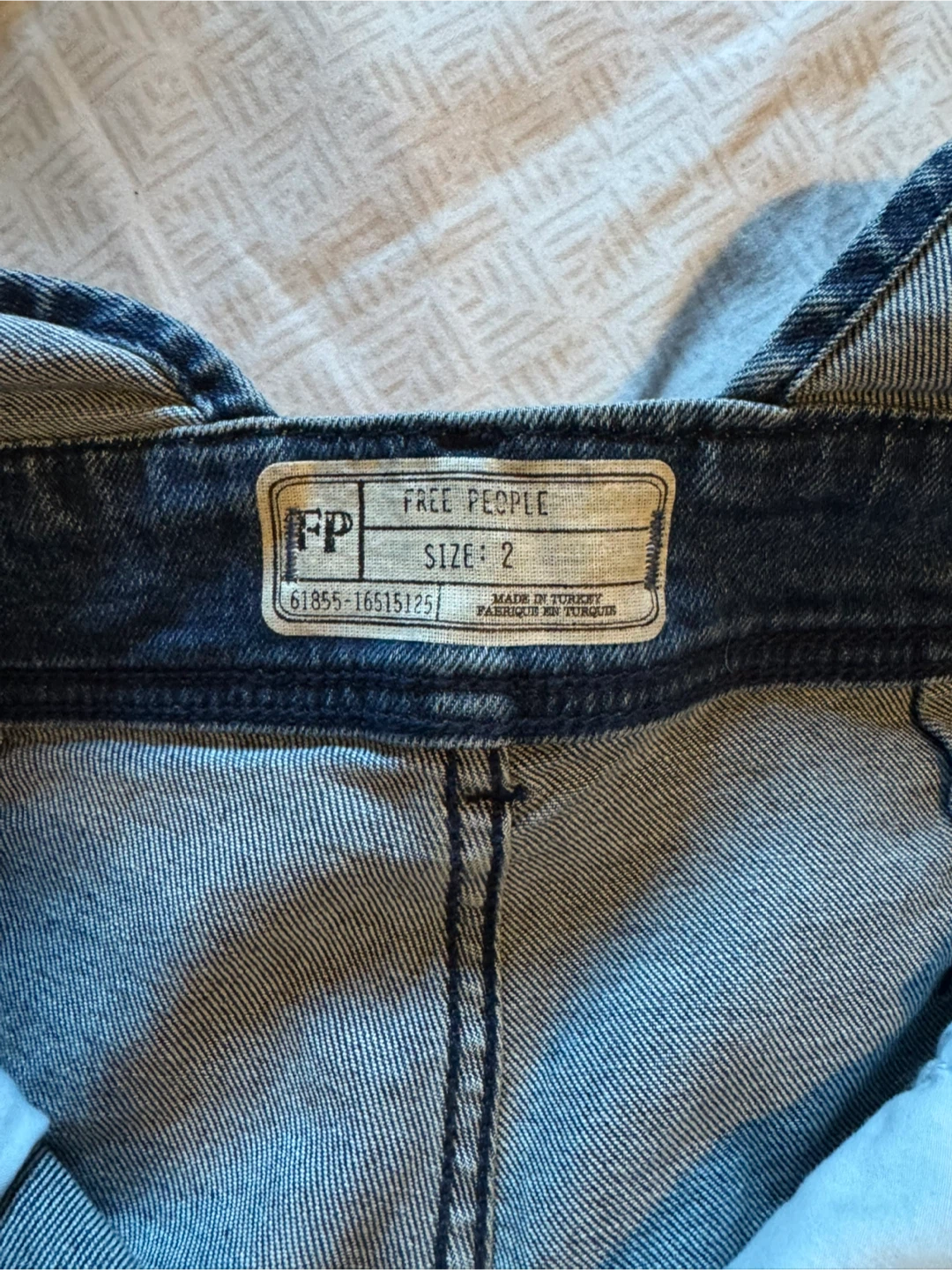 Free People Denim Jumpsuit - Size 2 - photo 4