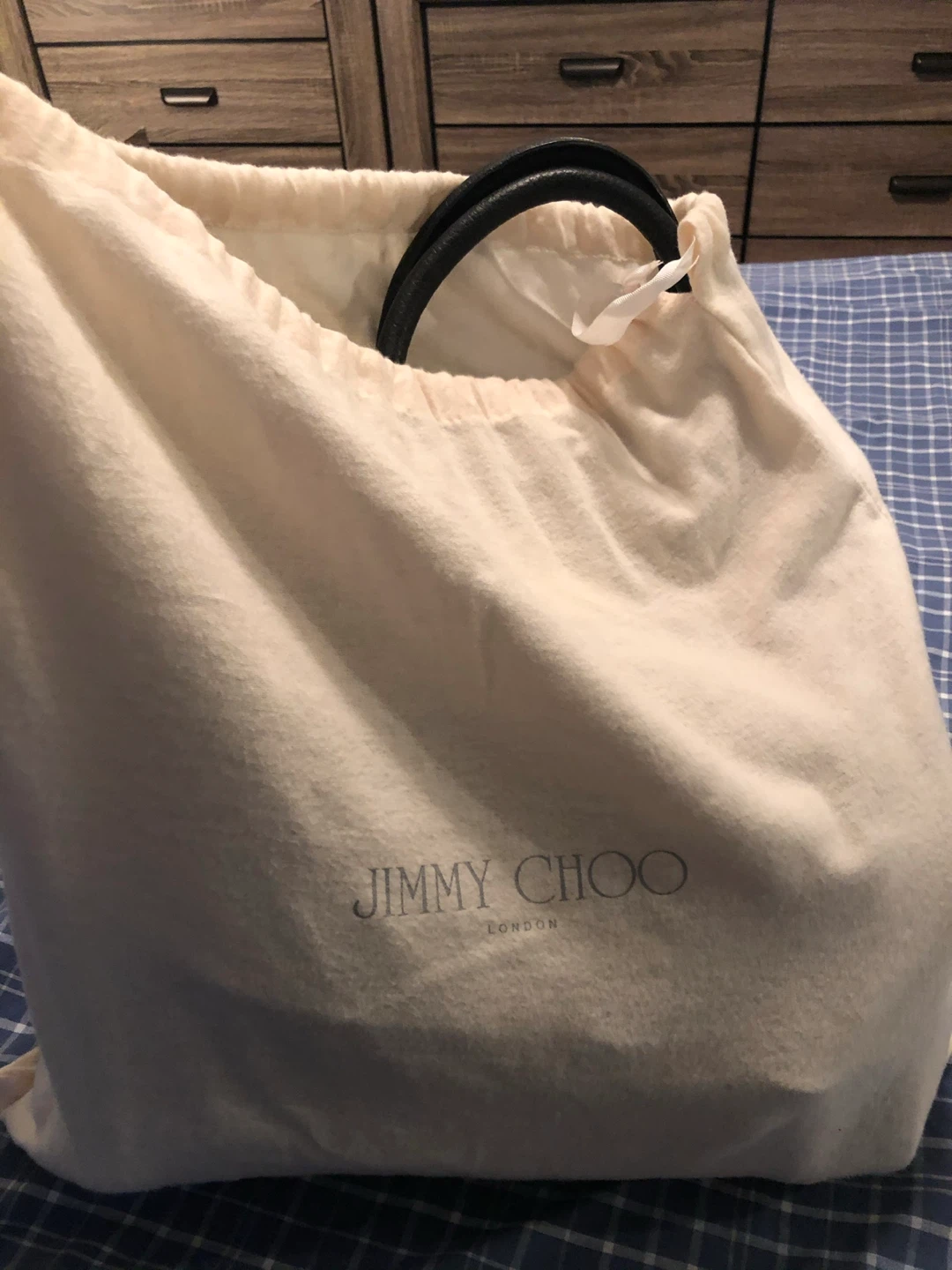 Jimmy Choo Black Leather Tote Bag - photo 5