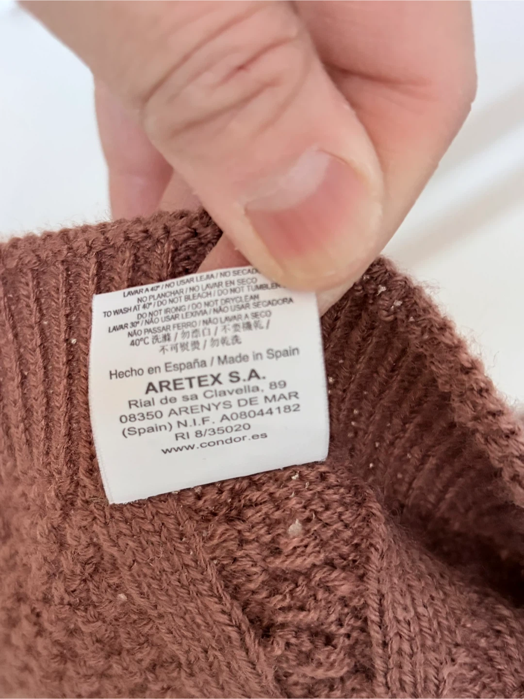 Kids Condor Knit Vest  (Made in Spain) - photo 3