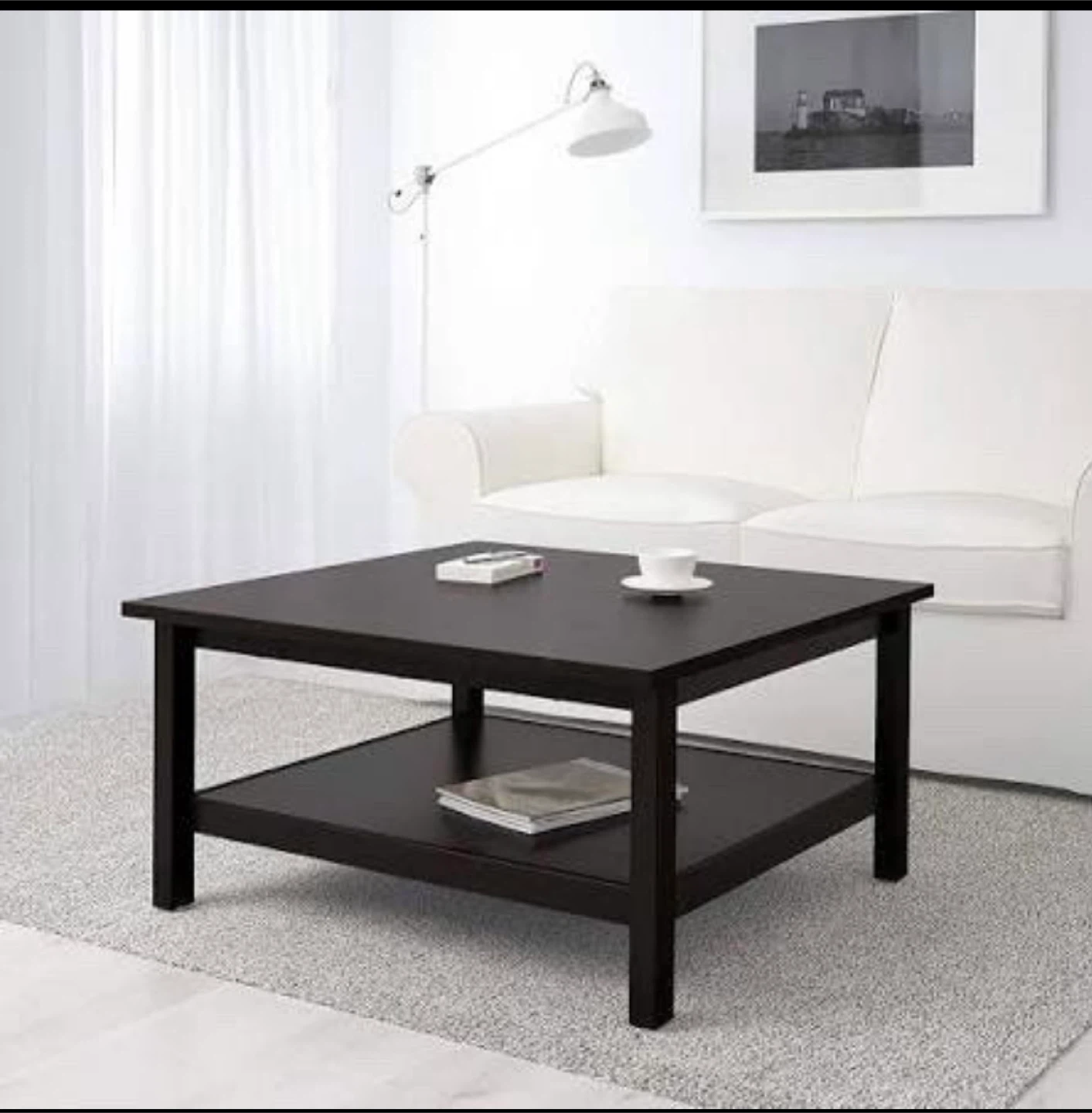 IKEA Hamnes Coffee Table - Black