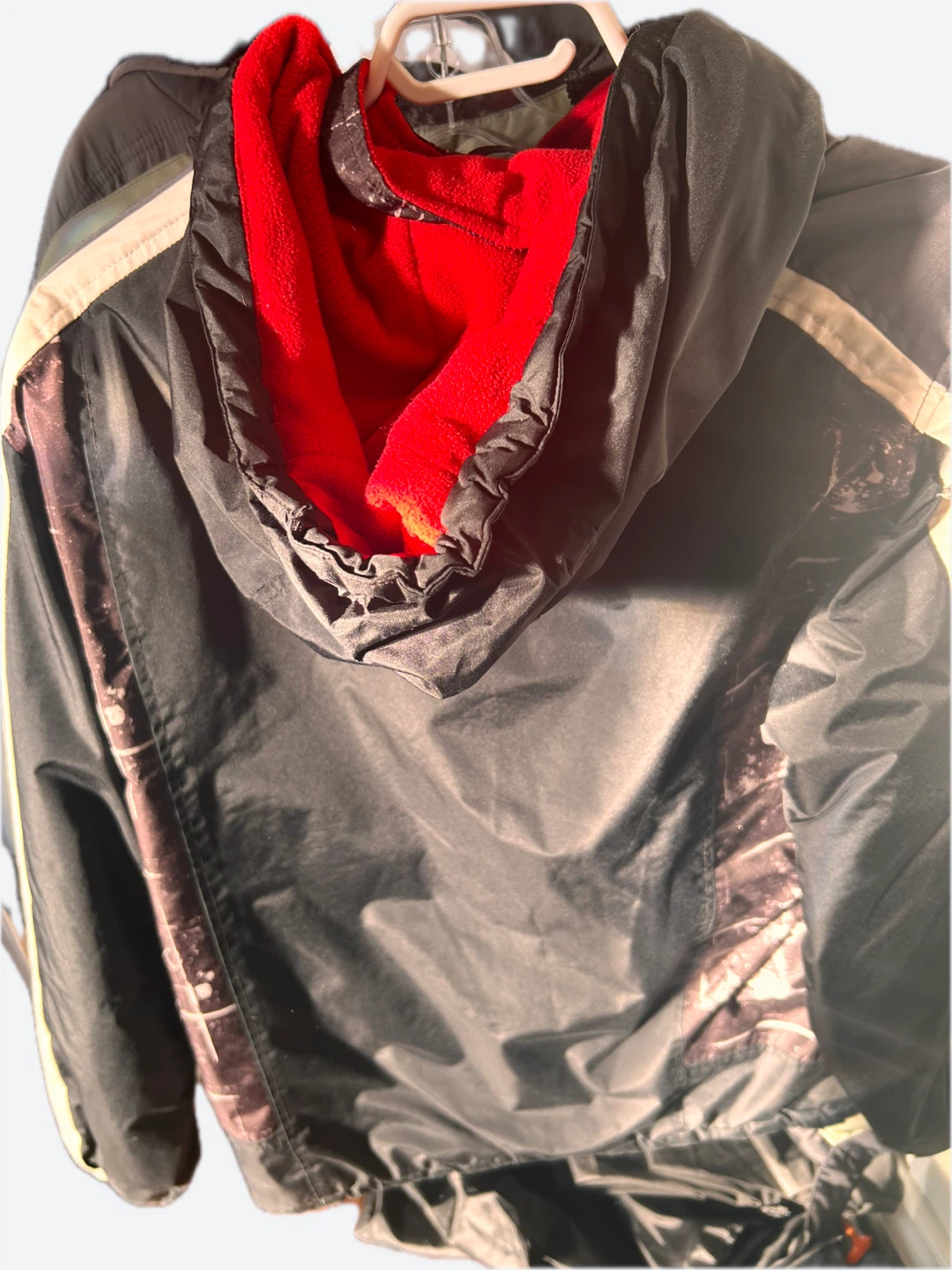 Boys' Black & Red Winter Jacket - Size 10/12 - photo 2