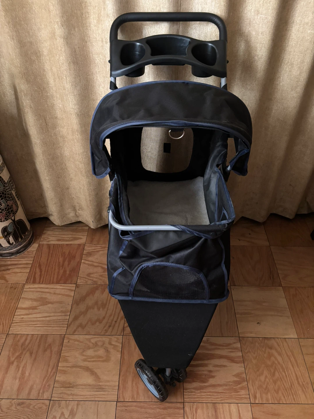 Black Pet Stroller