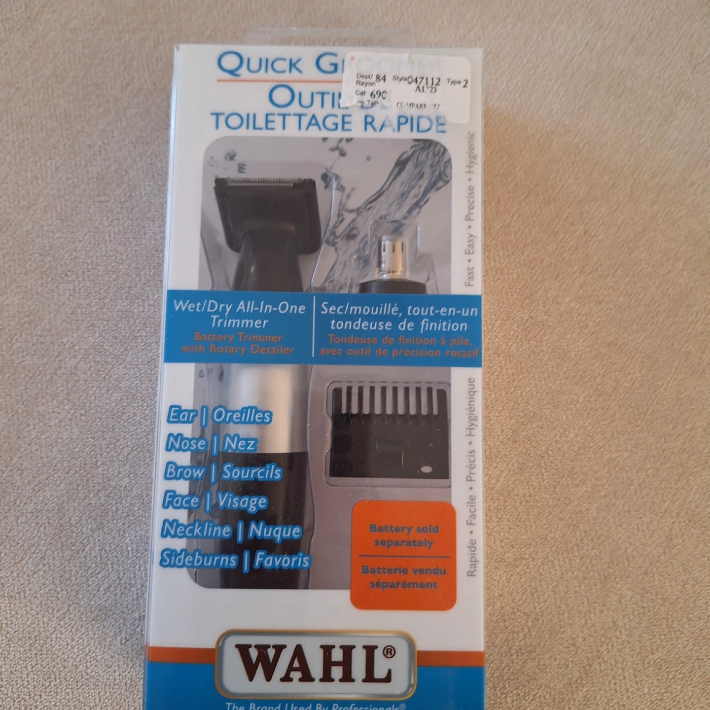 Wahl Quick Groomer - All-In-One Trimmer