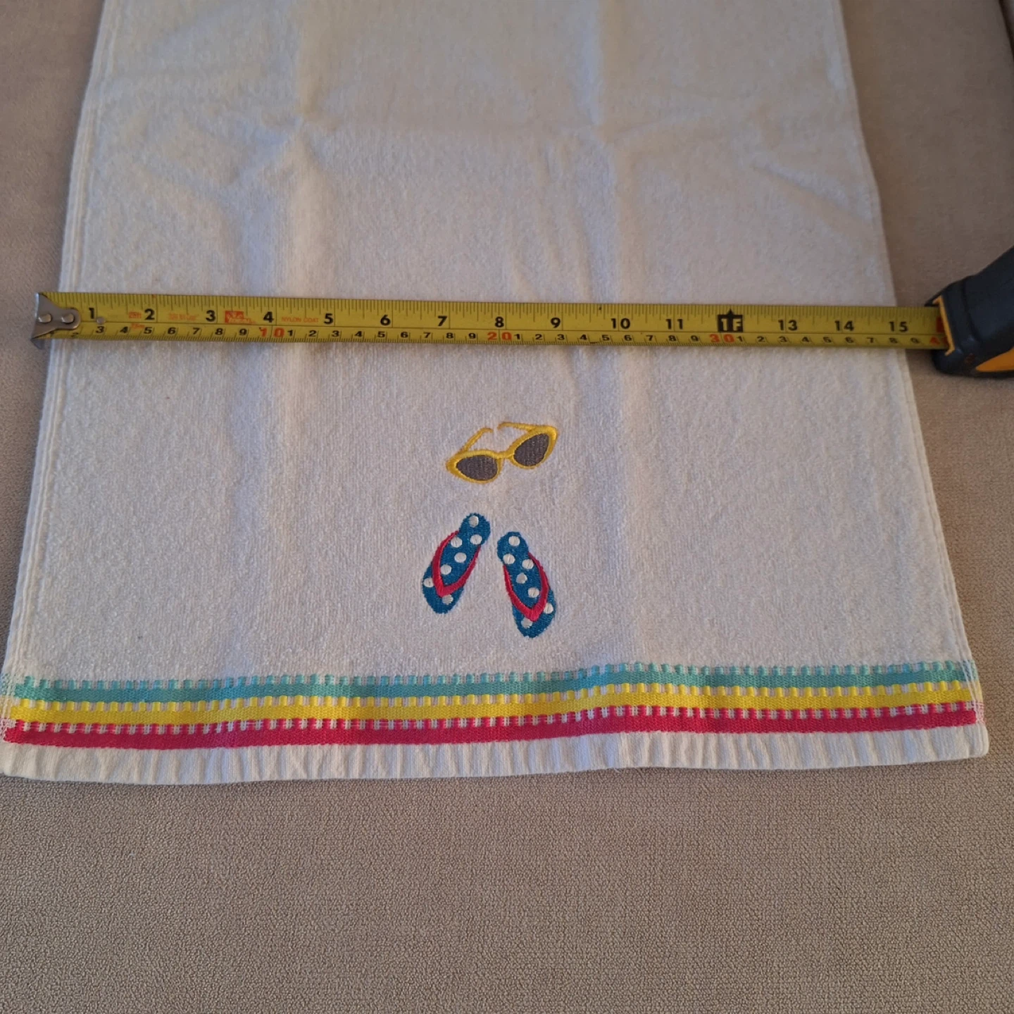 SKL Home Beach Embroidered Hand Towels - Set of 2 - photo 5