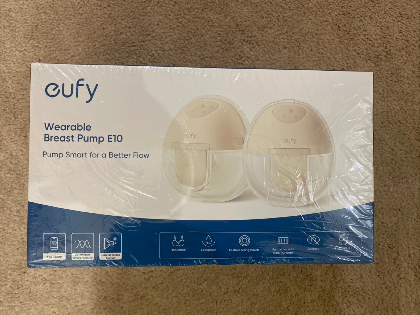 New Eufy Wearable Breast Pump E10