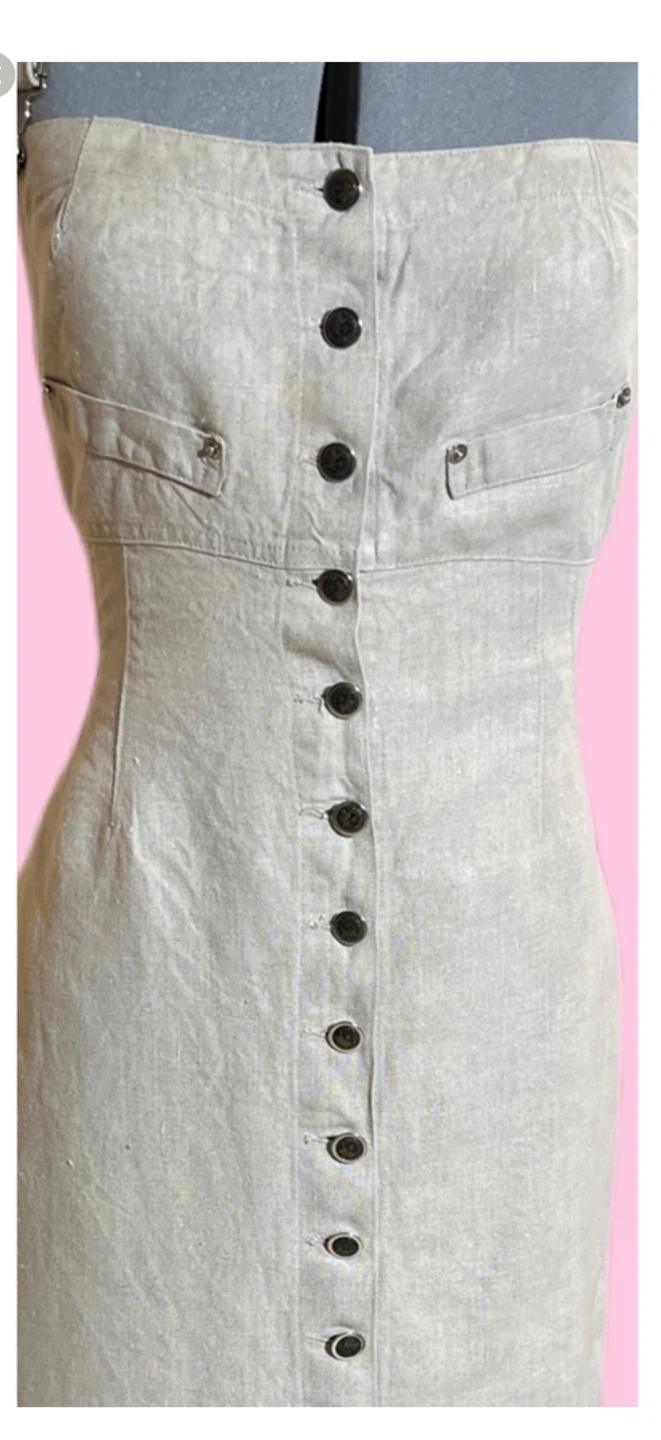 Parasucco Linen Dress - Size 11 - photo 3