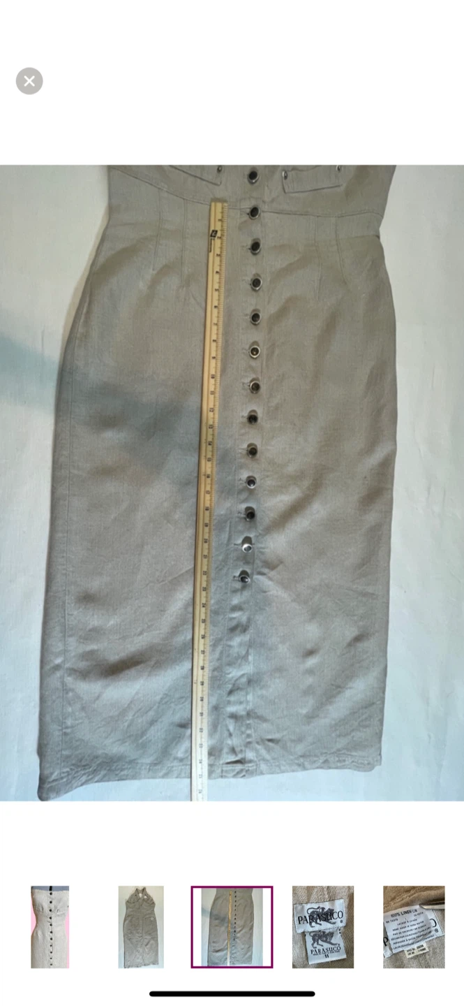 Parasucco Linen Dress - Size 11 - photo 5
