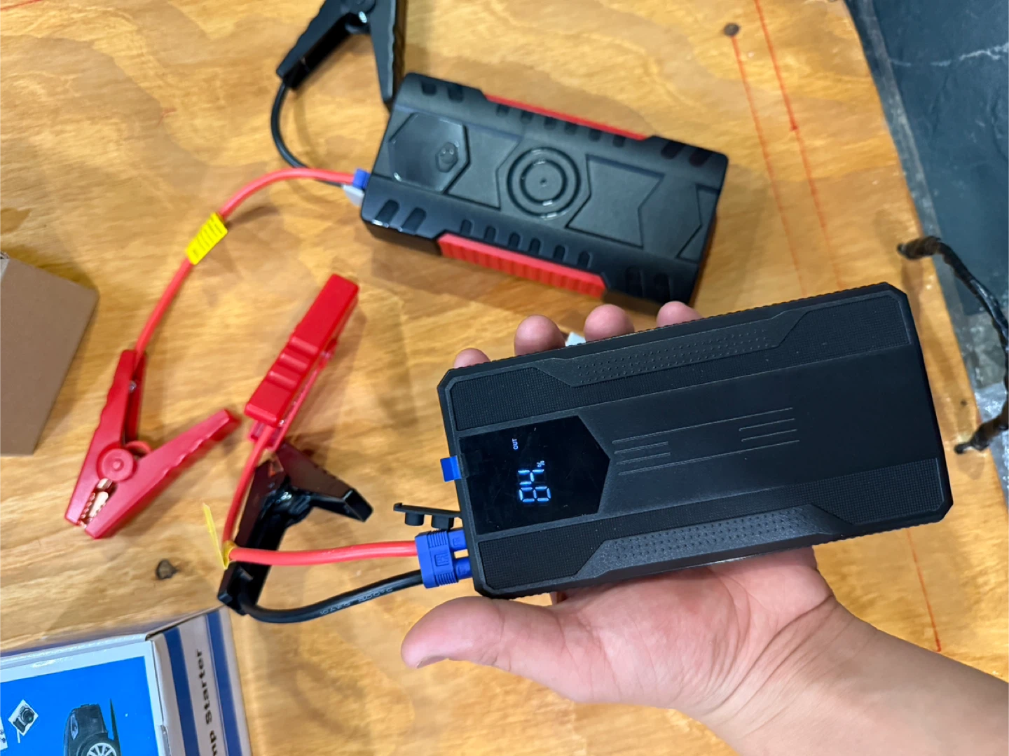 Multi-Function Jump Starter - Portable 12V