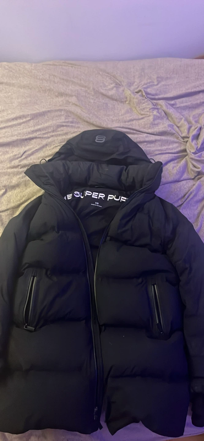 Aritzia The Super Puff O2 Black - Size XS medium length - photo 2