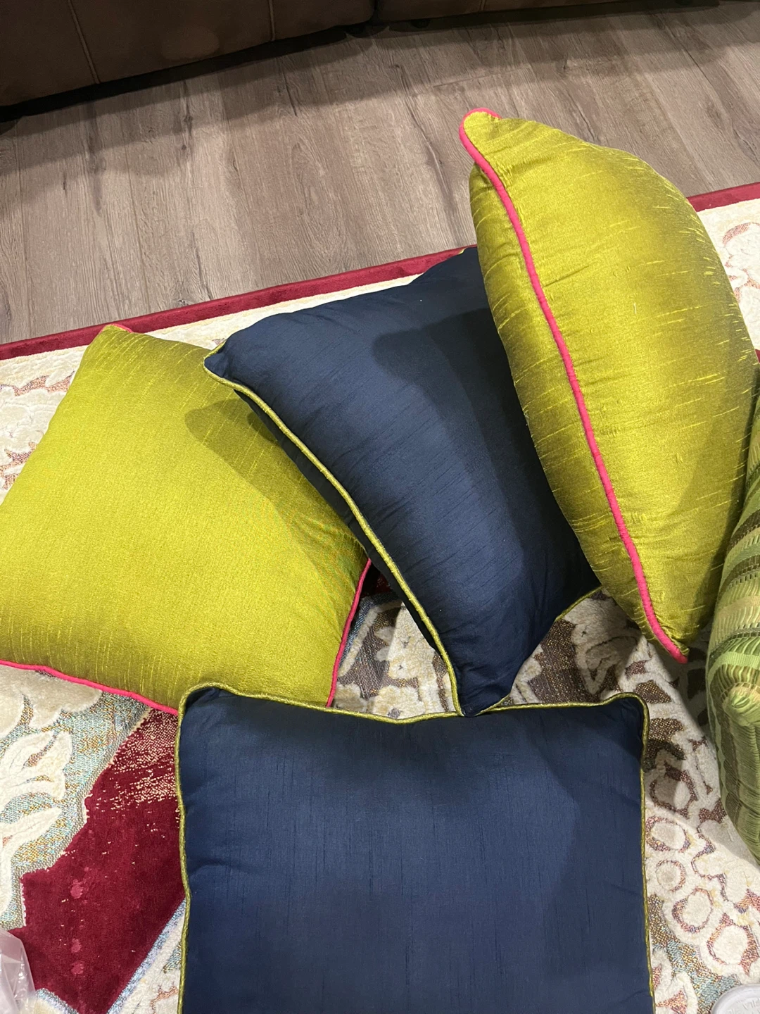 Assorted Decorative Throw Pillows - Set of 5 - photo 2
