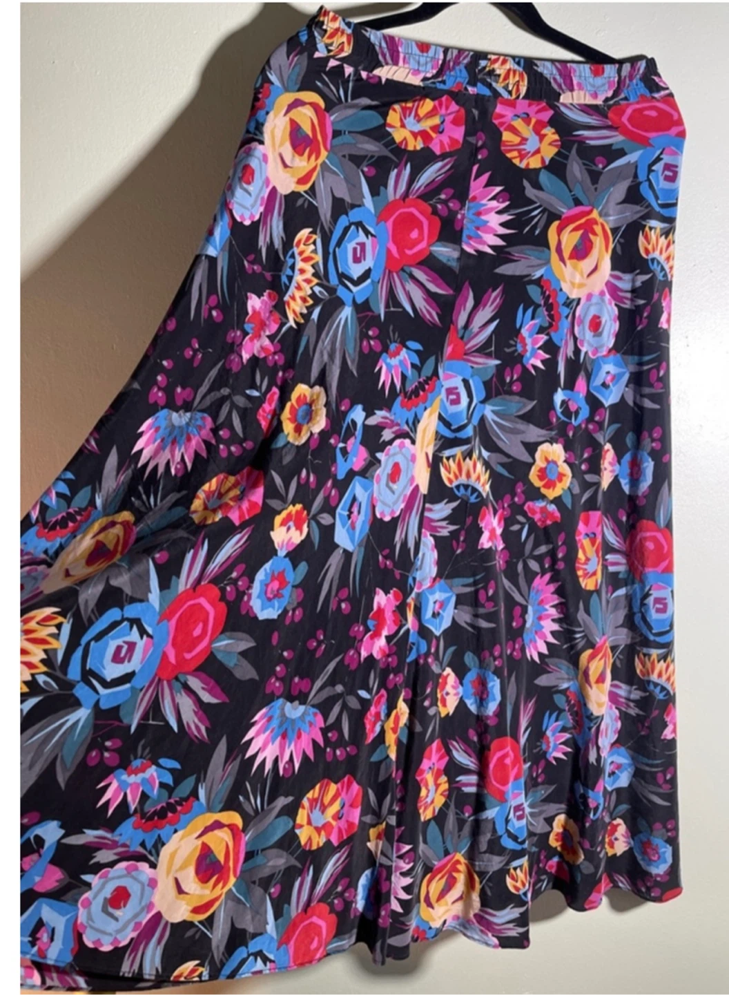 Tucker Floral Print Maxi Skirt - Size M - photo 4