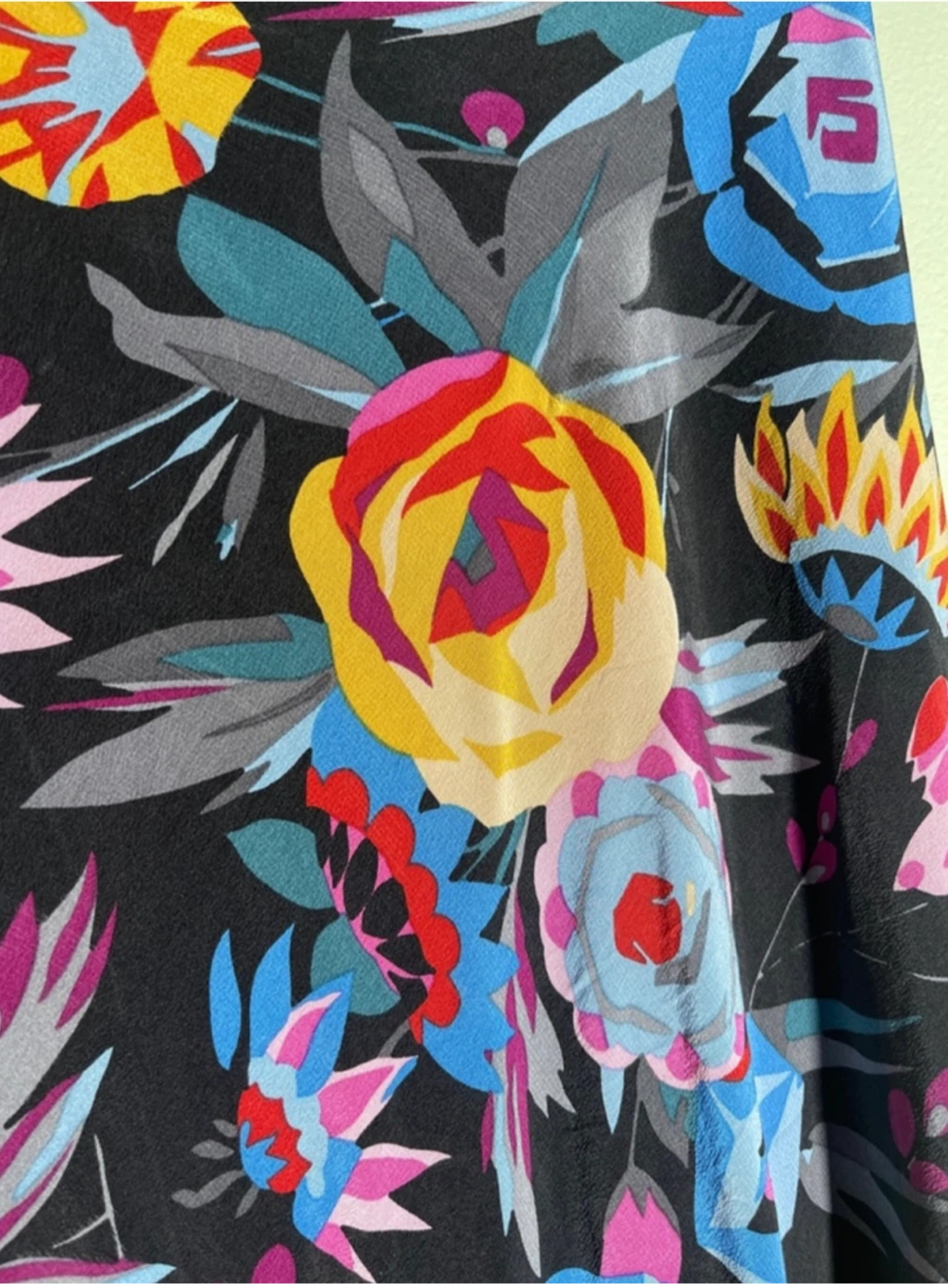 Tucker Floral Print Maxi Skirt - Size M - photo 2