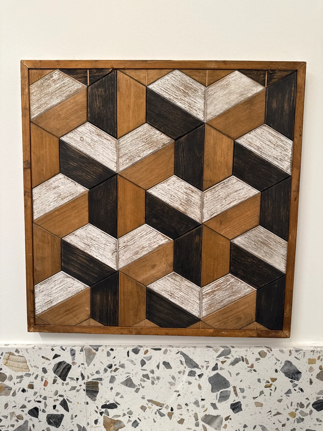 Geometric Wood Wall Art
