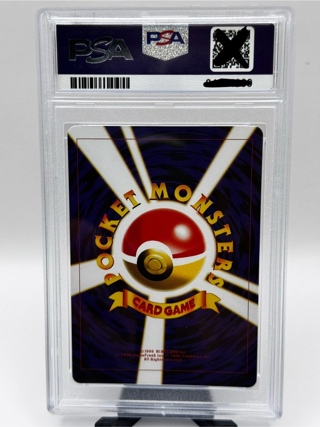 1996 Pokemon Charizard Auto Holo PSA 10 - photo 2