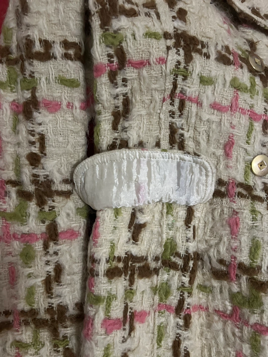 C.L. Cream Tweed Coat - photo 2
