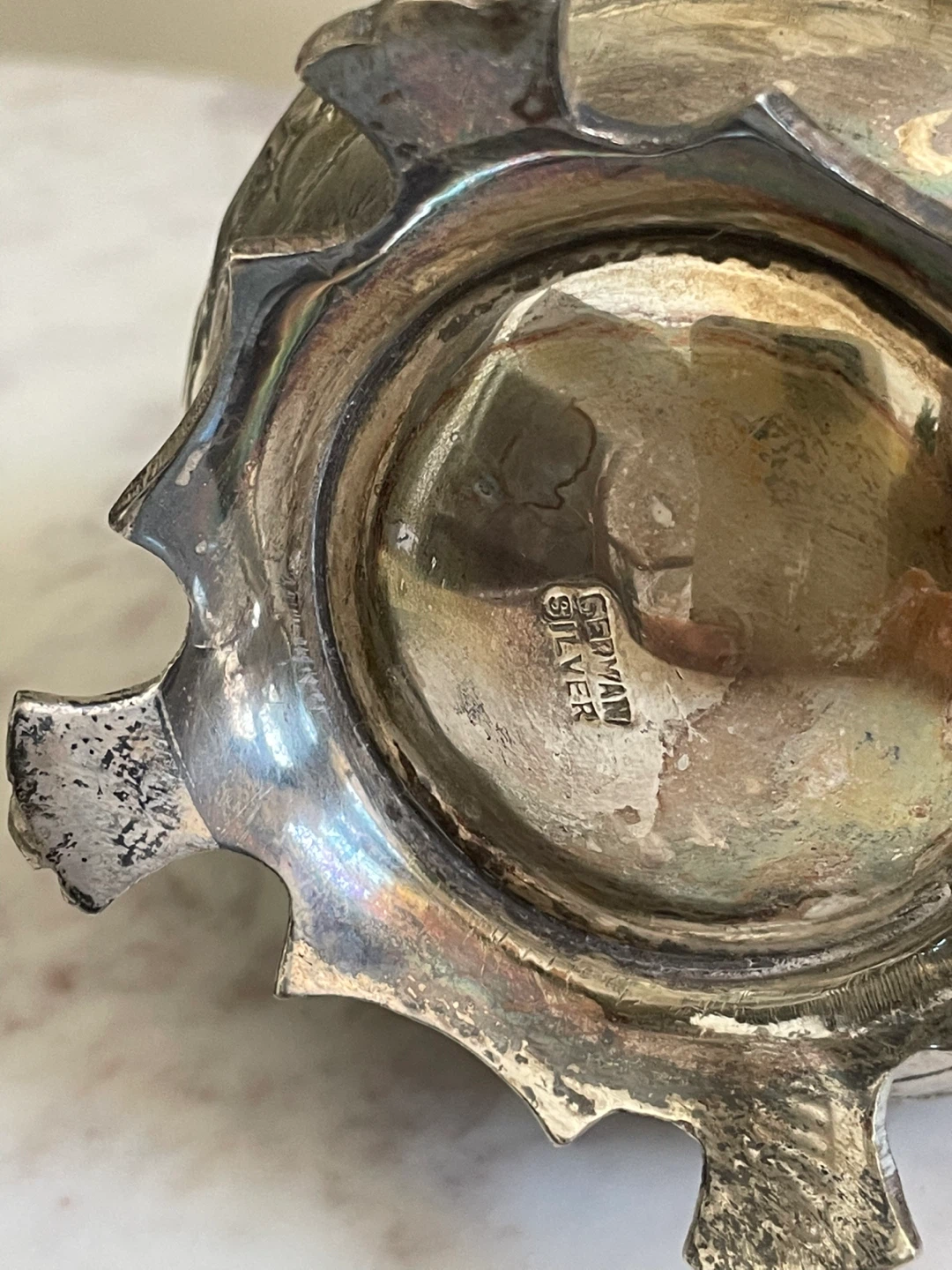 ‘German Silver’ Tea/Coffee set - Vintage - photo 5