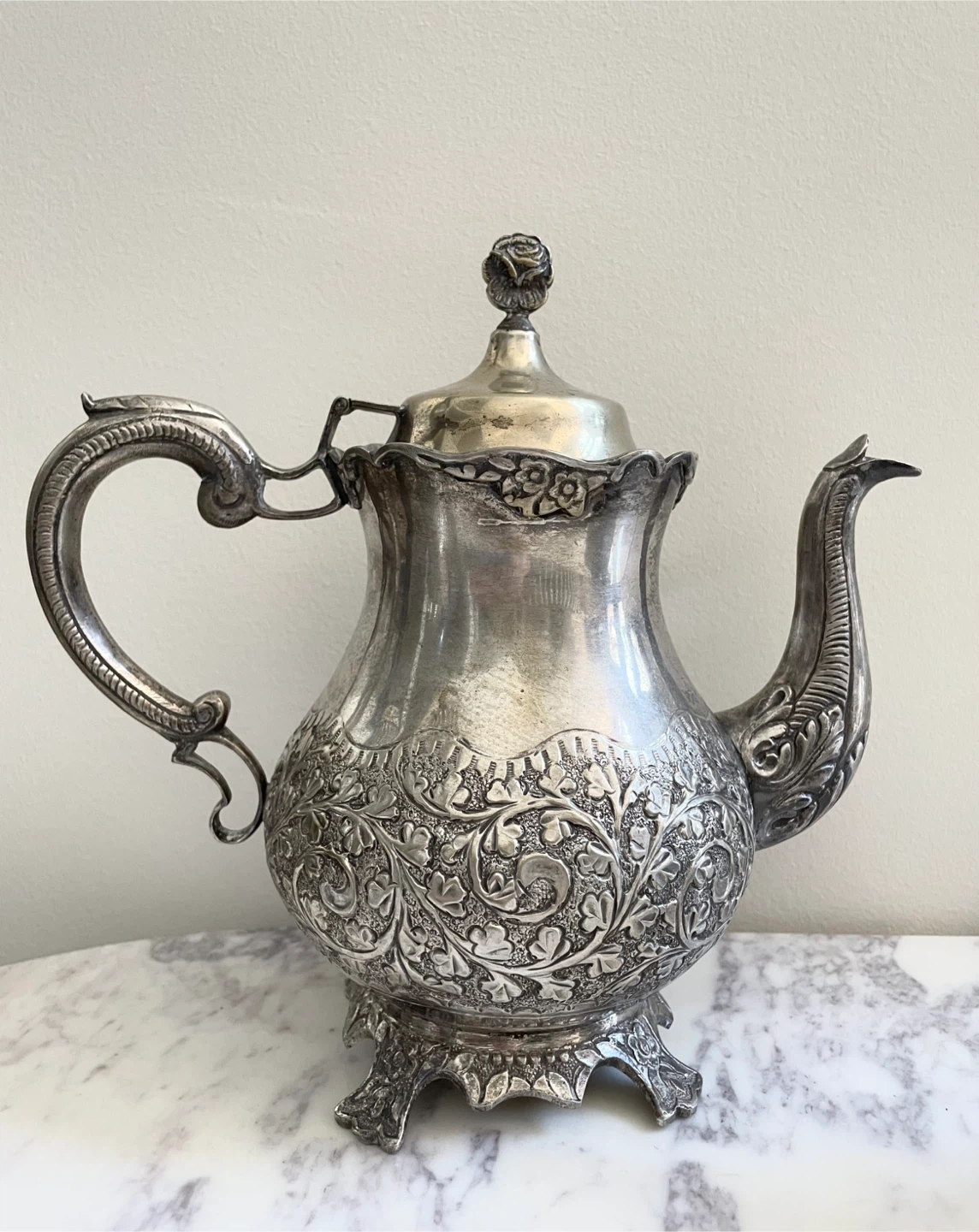 ‘German Silver’ Tea/Coffee set - Vintage - photo 2