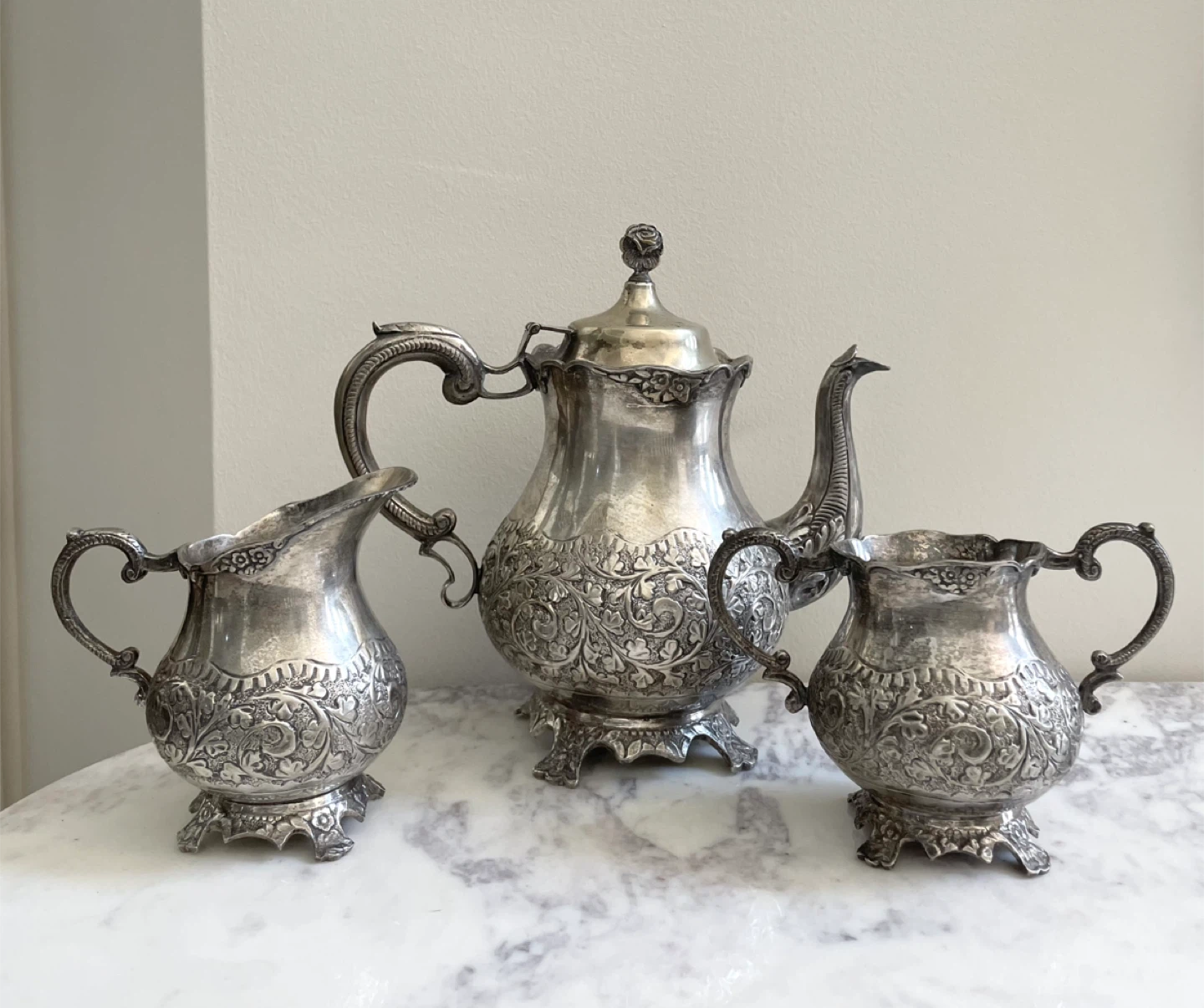 ‘German Silver’ Tea/Coffee set - Vintage