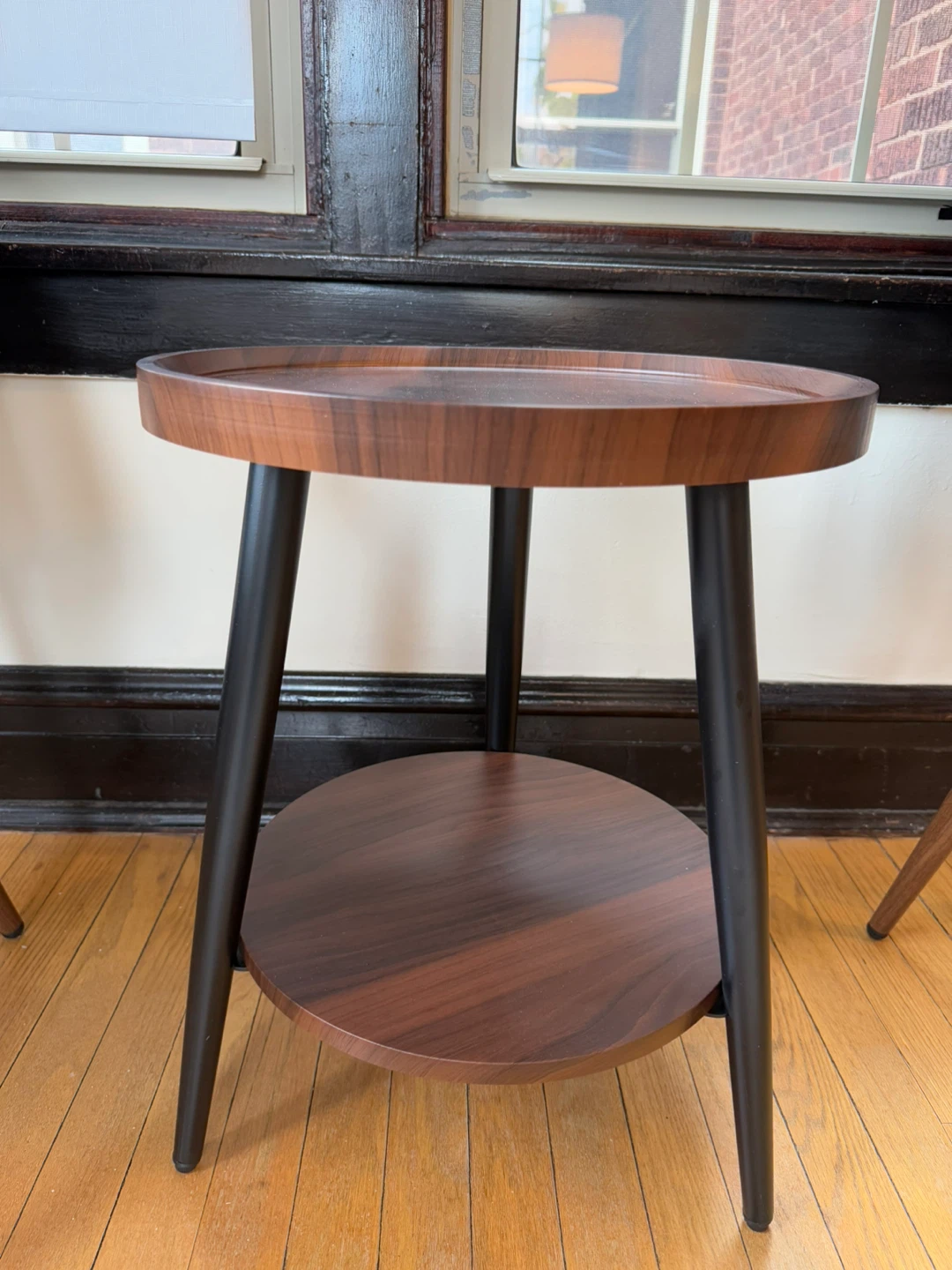 Coffee Table (Round Wood Side Table) - photo 2