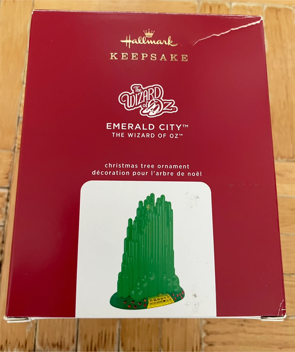 The Wizard Of Oz Emerald City Glass Hallmark Christmas Ornament - photo 4
