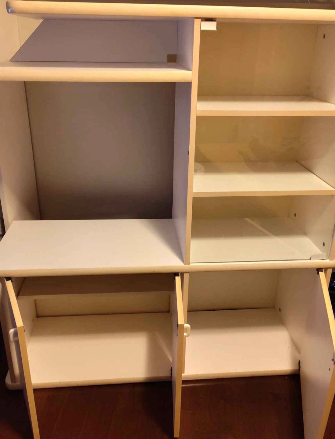 White Entertainment Unit - photo 2