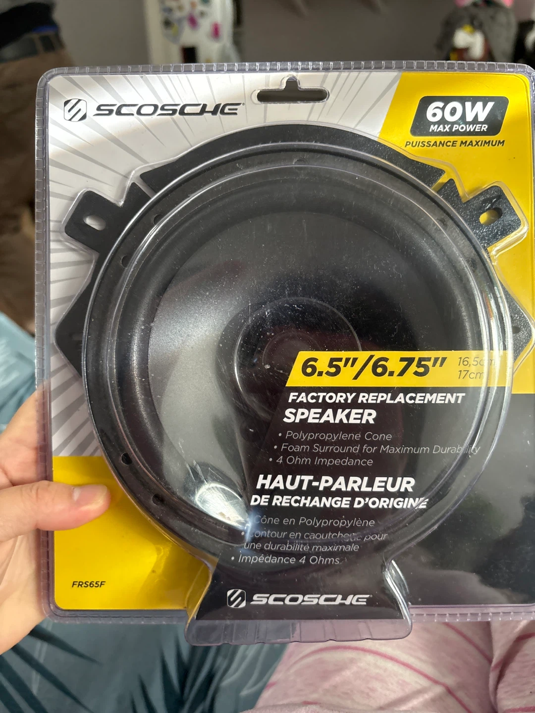New Scosche 6.5"/6.75" Factory Replacement Speaker