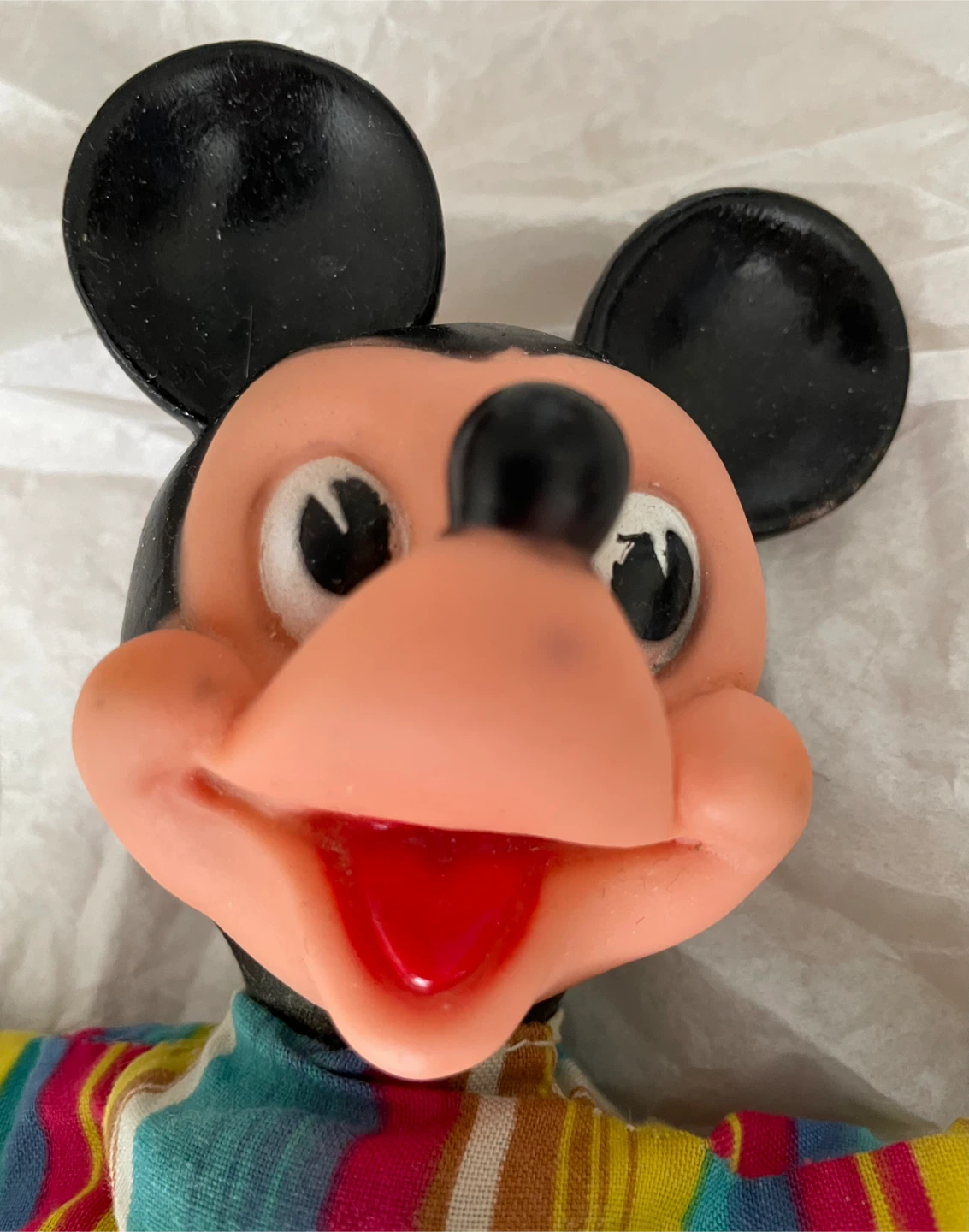 Antique 1960’s Walt Disney Mickey Mouse Hand Puppet - photo 2
