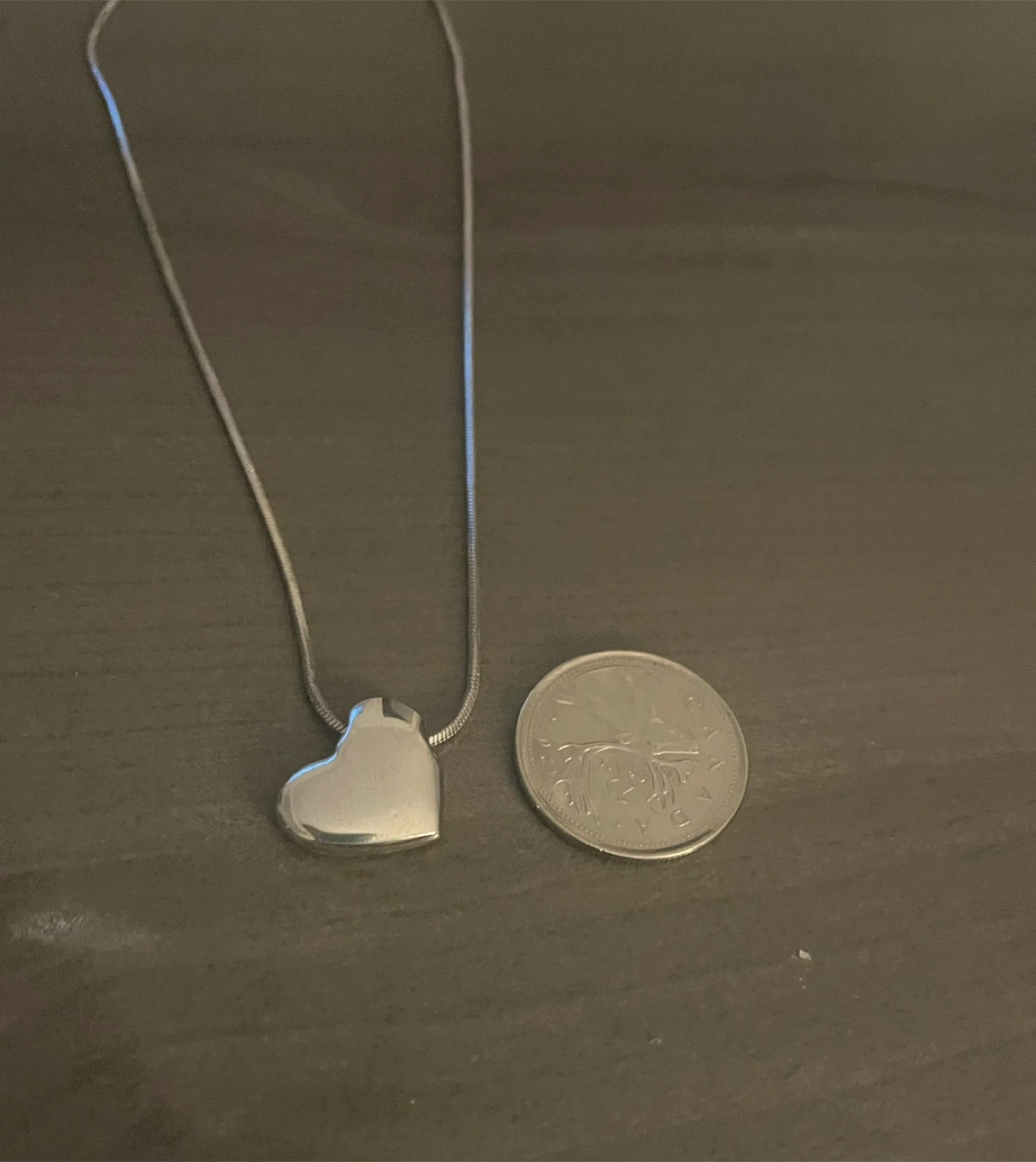 Silver Heart Pendant Necklace - photo 3