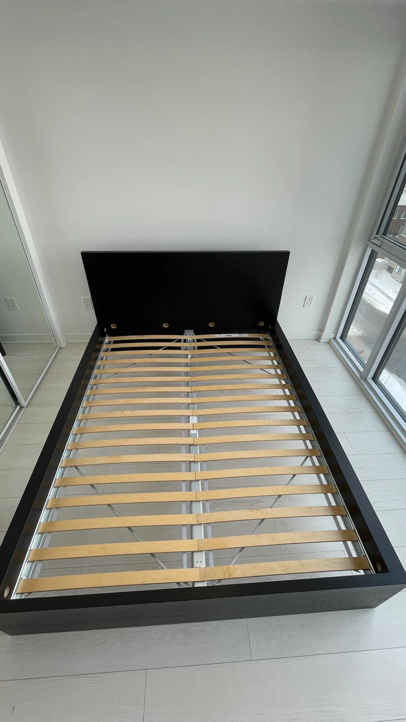 IKEA Black Bed Frame - photo 2