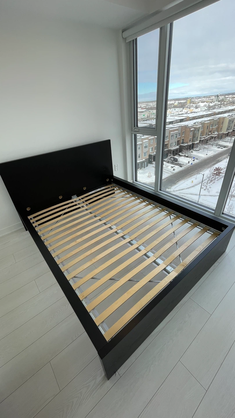 IKEA Black Bed Frame