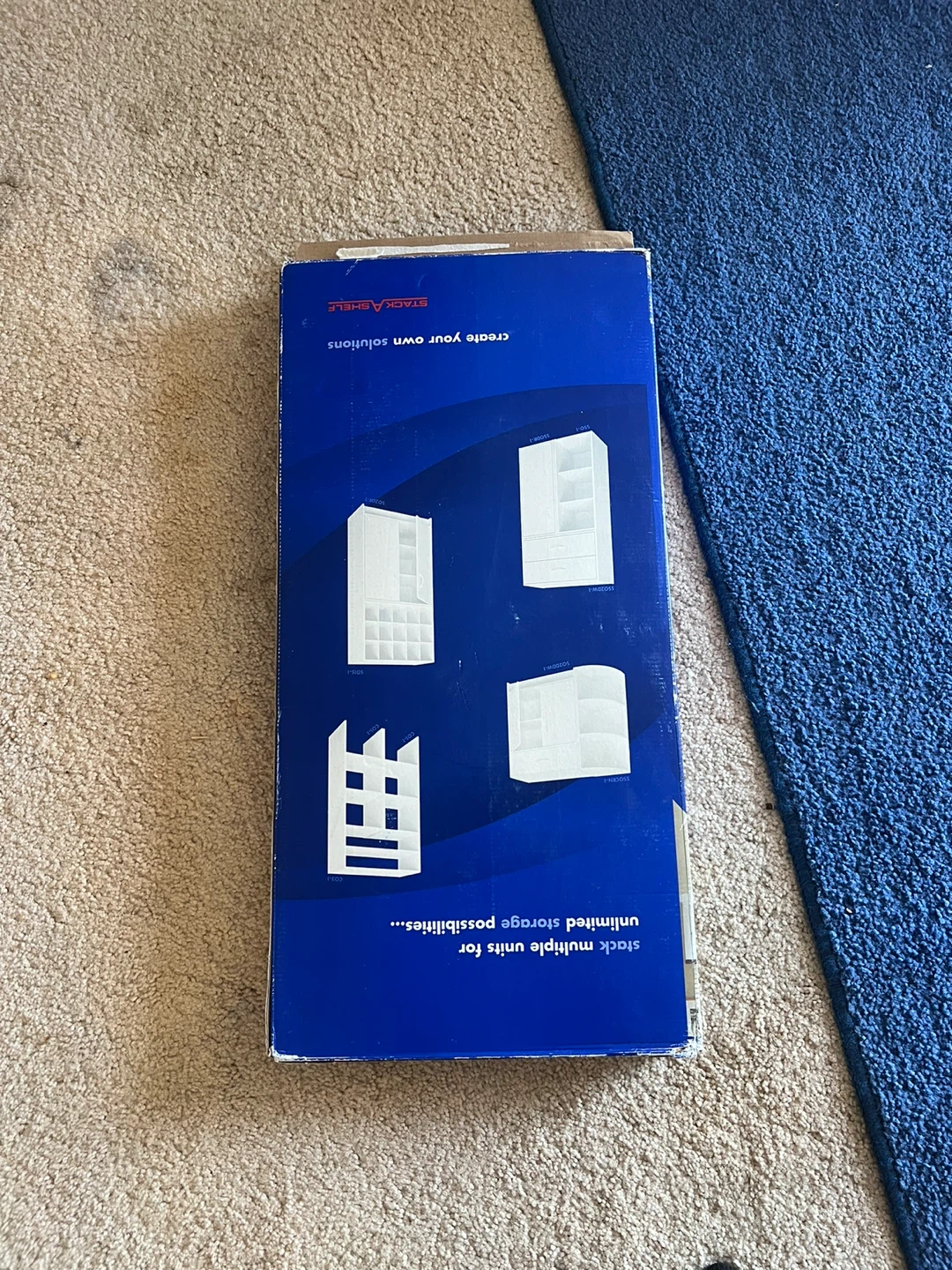 Stack A Shelf White 3-Shelf Unit