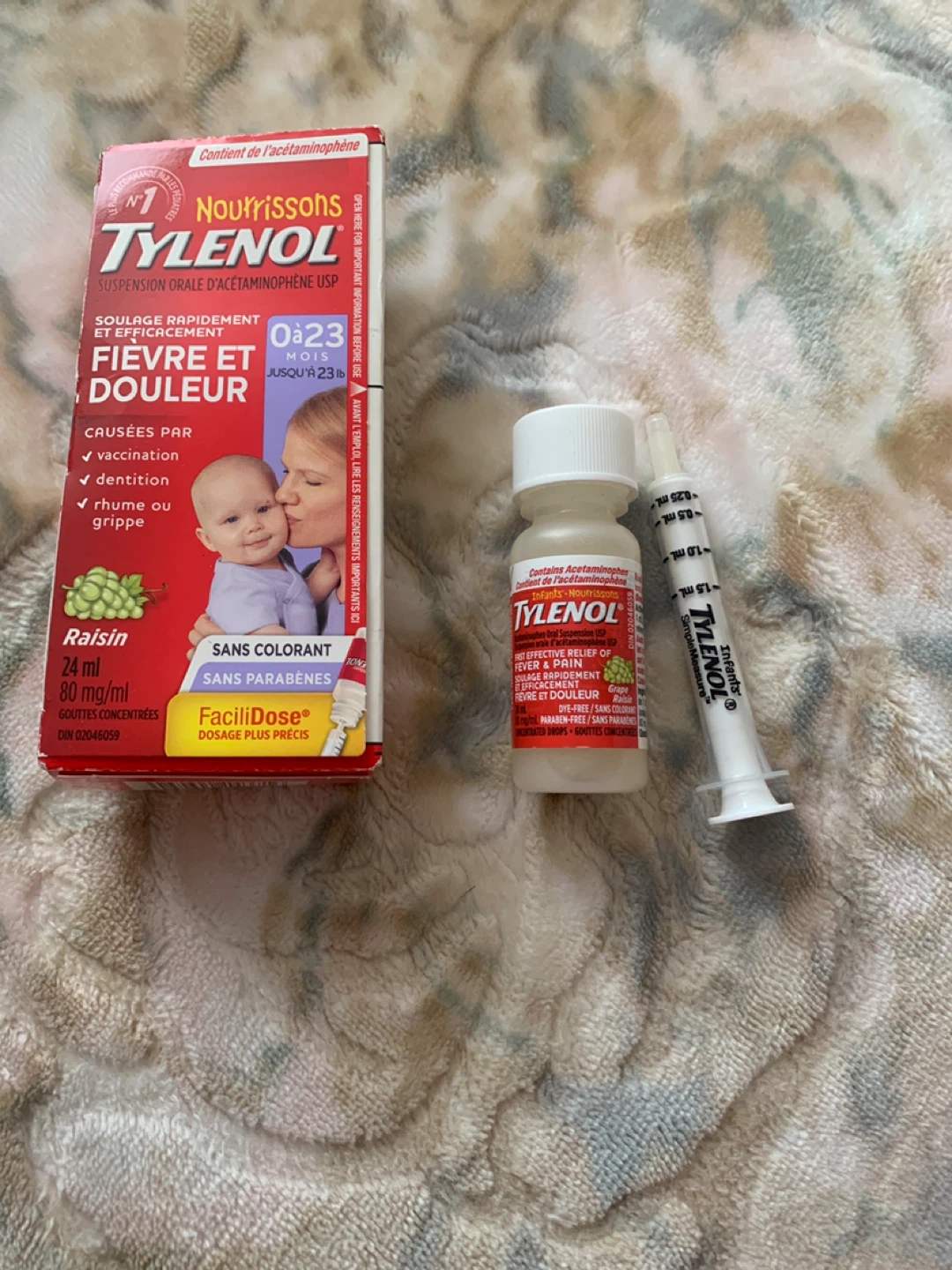 Infants' Tylenol Oral Suspension - Raisin Flavour