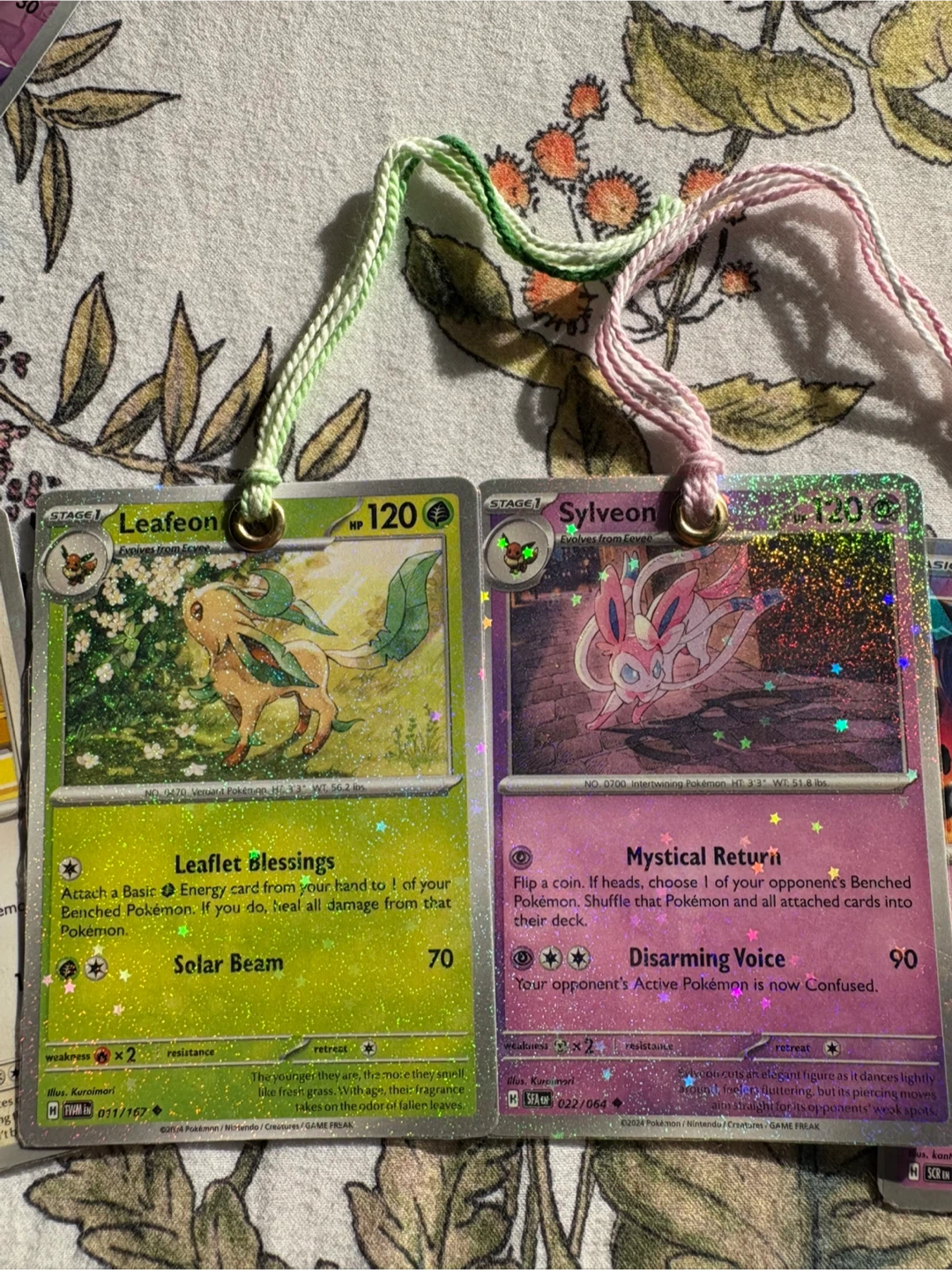 POKEMOM CARD BOOKMARK! SYLVEON *CUSTOM/HANDMADE! - photo 2