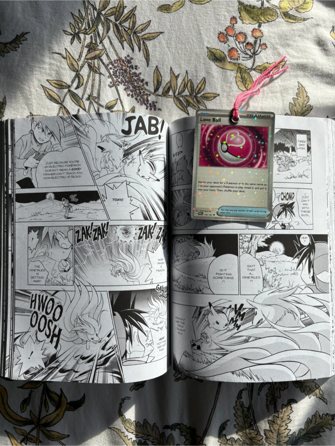POKEMON CARD BOOKMARK! LOVE BALL *CUSTOM/HANDMADE - photo 4