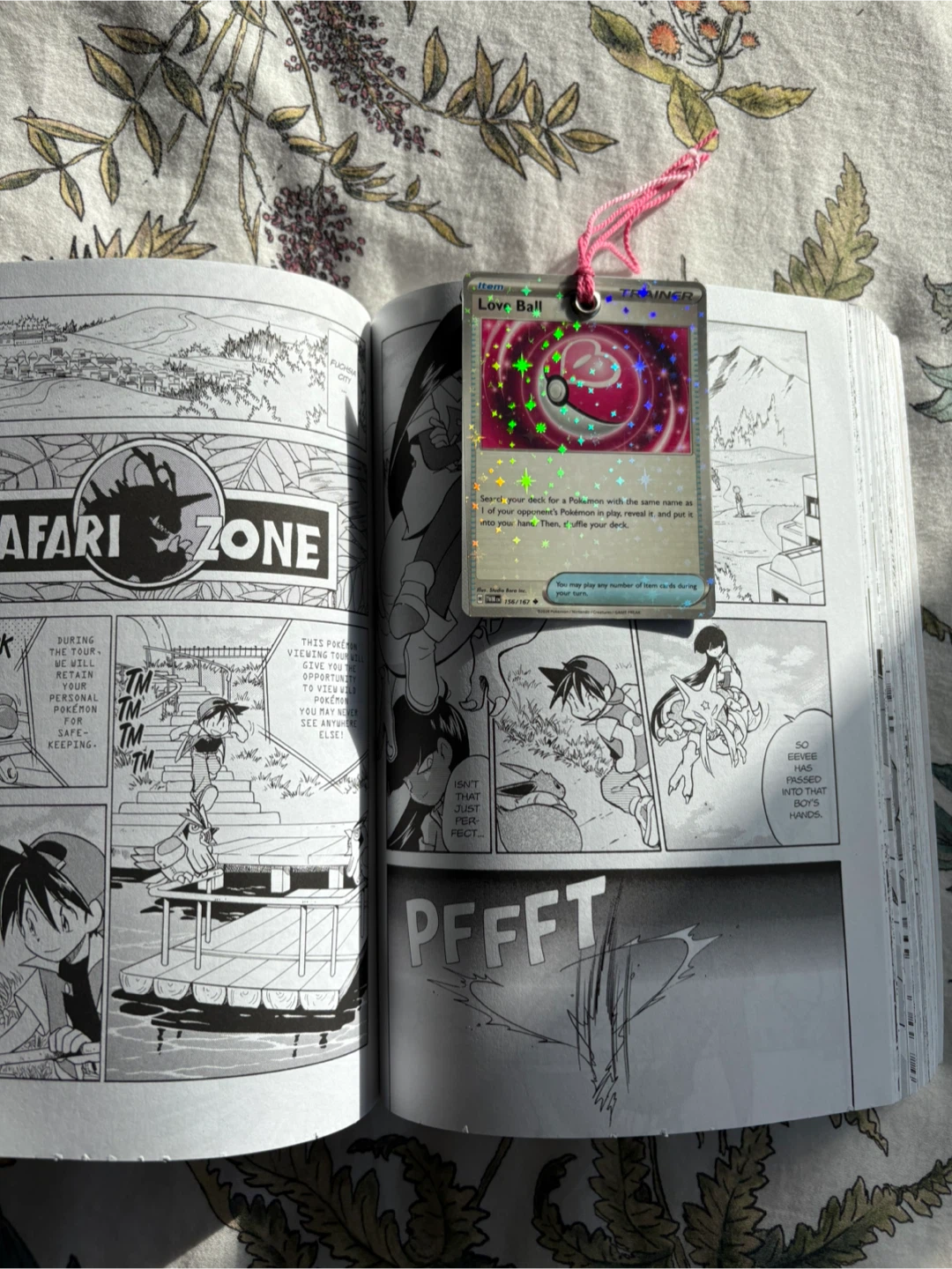 POKEMON CARD BOOKMARK! LOVE BALL *CUSTOM/HANDMADE - photo 3