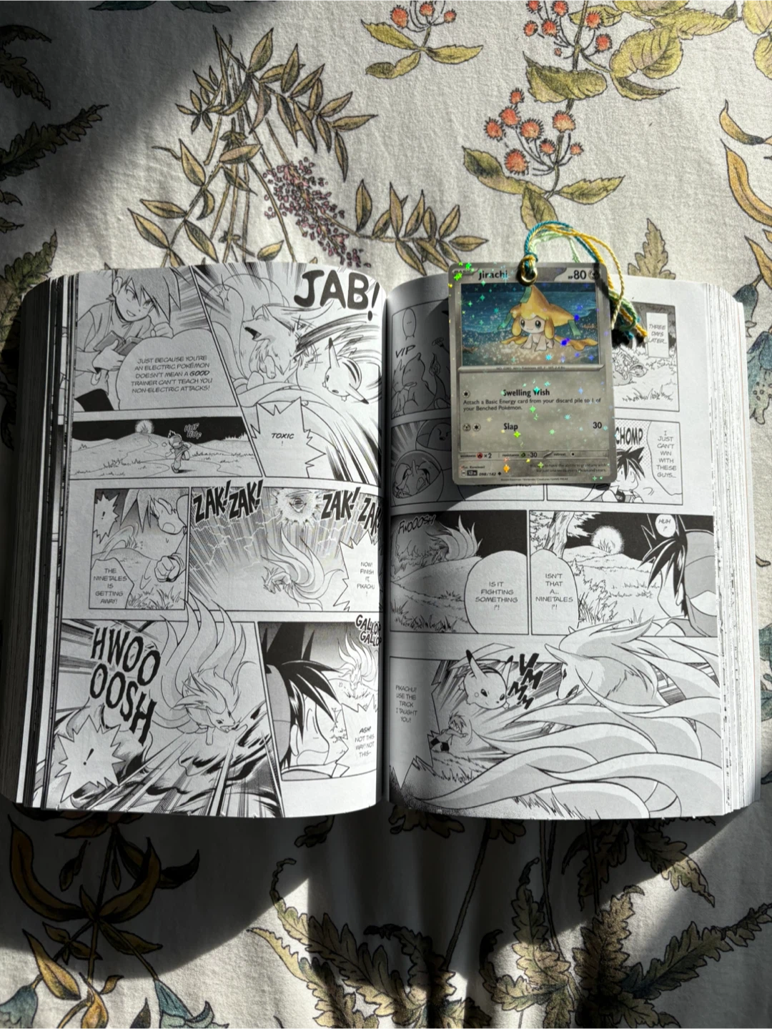 POKEMON CARD BOOKMARK! JIRACHI! *CUSTOM/HANDMADE - photo 2
