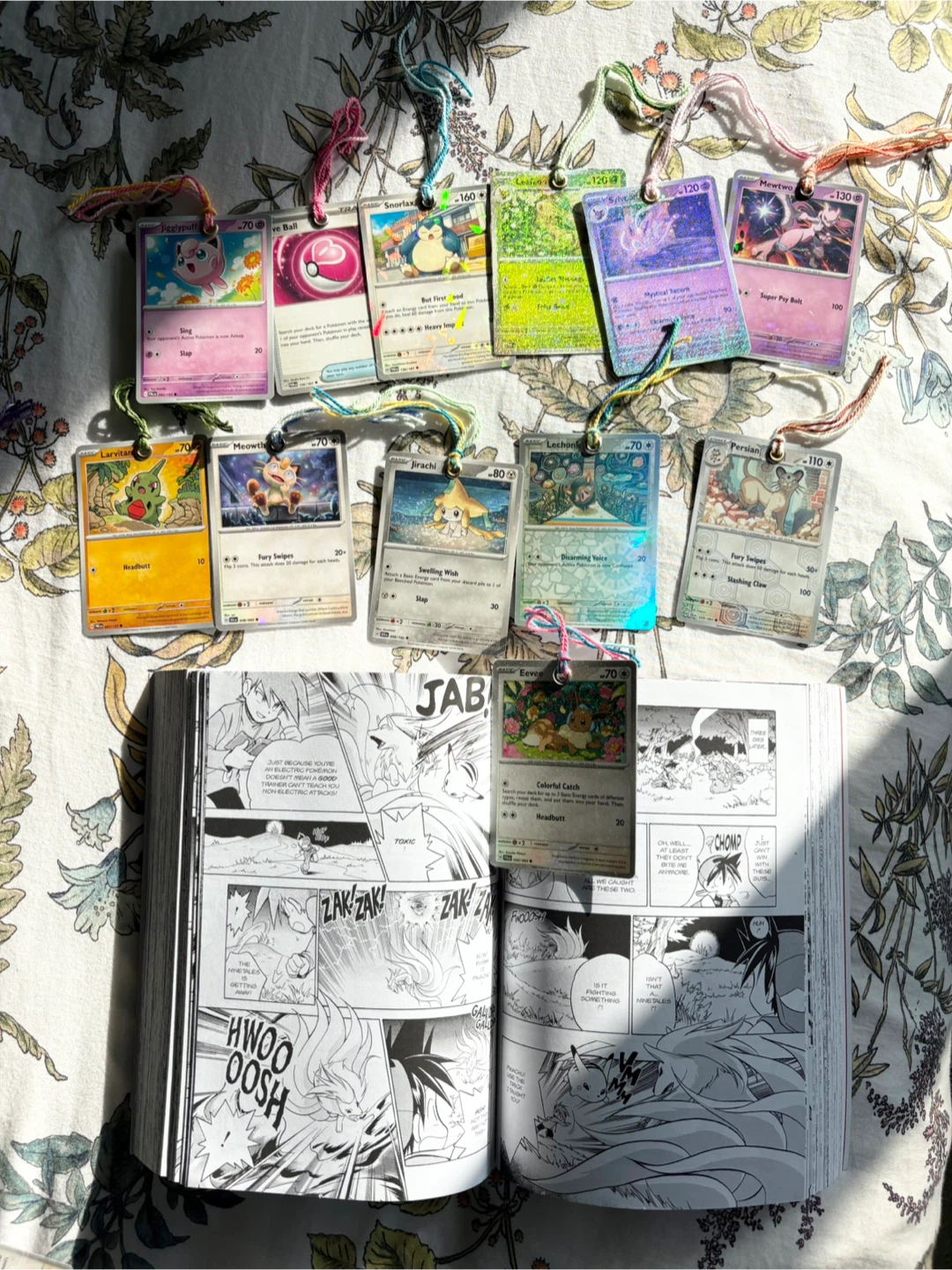 POKEMON CARD BOOKMARK! JIRACHI! *CUSTOM/HANDMADE - photo 3