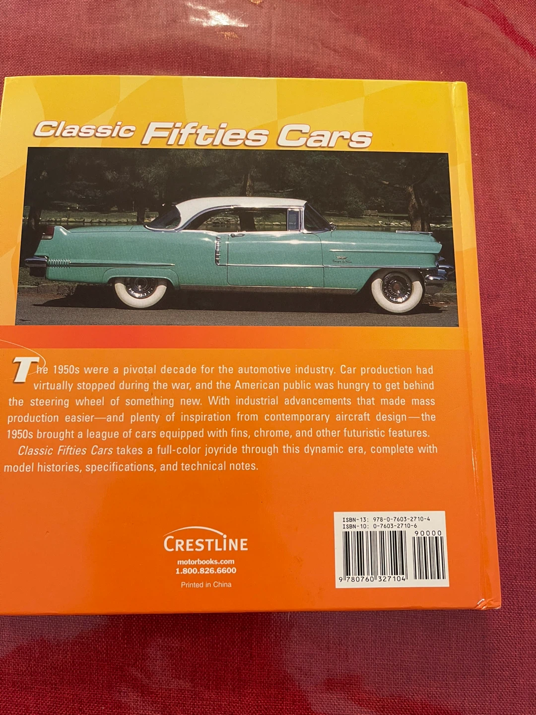 Classic Fifties Cars Book by Mike Mueller & Dennis David - photo 2