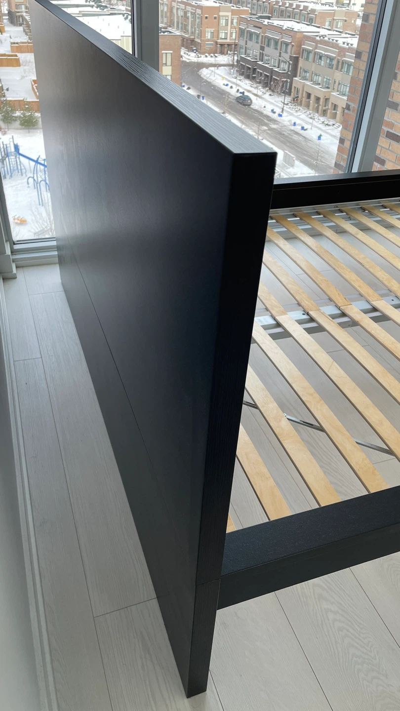 IKEA Black Bed Frame - photo 4