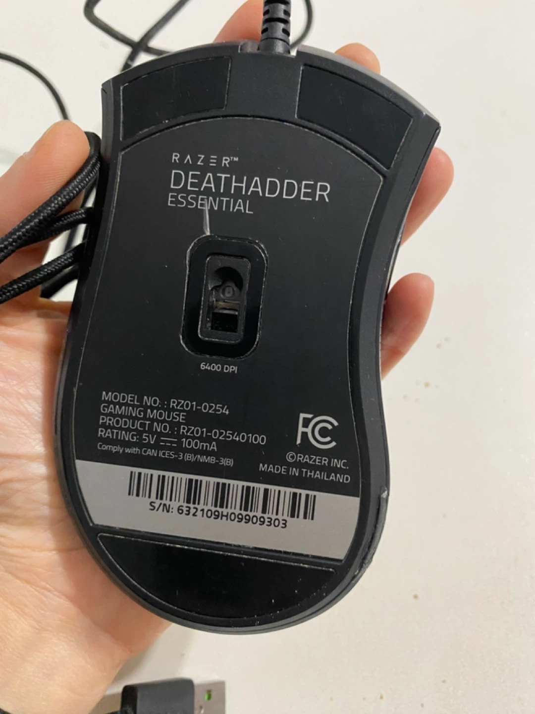 Razer DeathAdder Essential Gaming Mouse - photo 4