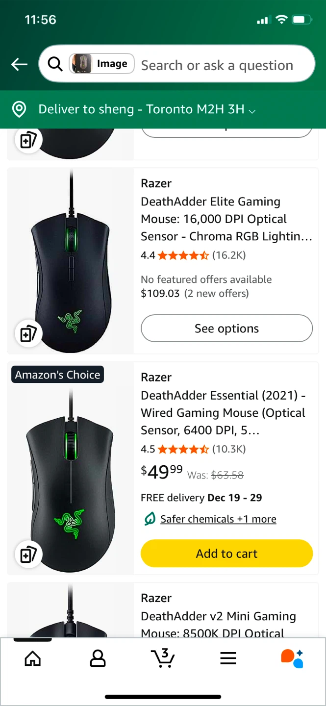 Razer DeathAdder Essential Gaming Mouse - photo 5